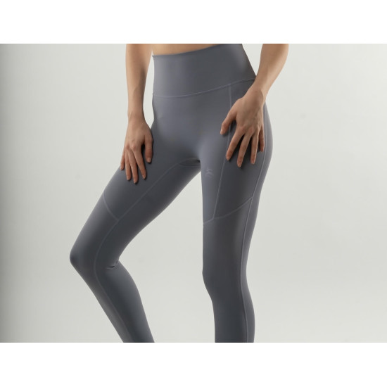 woman leggings gym - blue