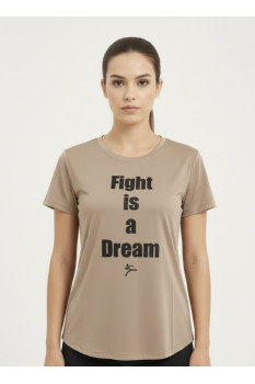 تي شيرت نسائي (بيج)