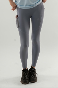 woman leggings gym - blue