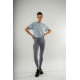 woman leggings gym - blue