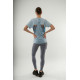 woman gym tshirt - blue